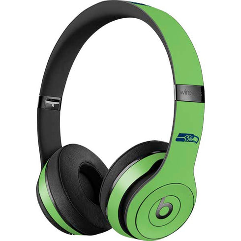 NFL Seattle Seahawks Green Performance Series Beats Solo 3 Wireless Skin